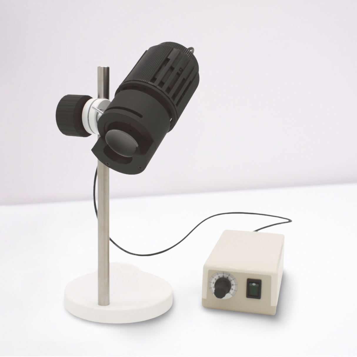 ASKANIA Mikroskopierleuchte mit Vorschlatgerät und Matglas