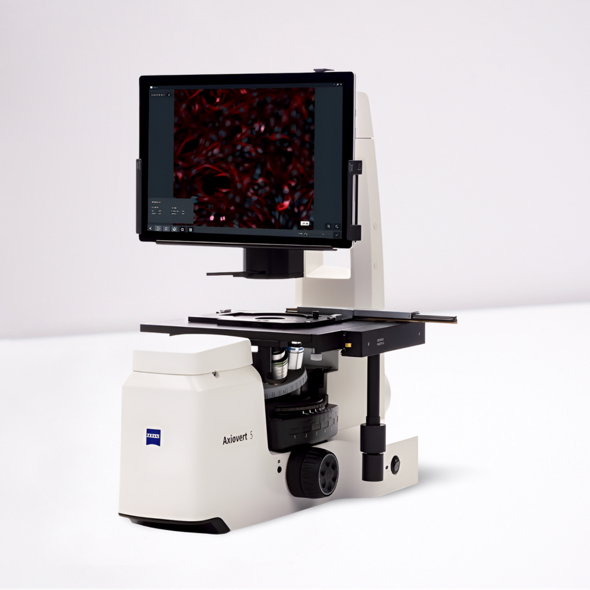 Zeiss Mikroskop Axiovert 5 mit Farbkamera