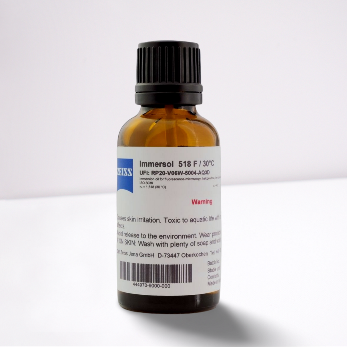 Immersionsöl Immersol 518 F 30°C, Öler 20ml - verpackt