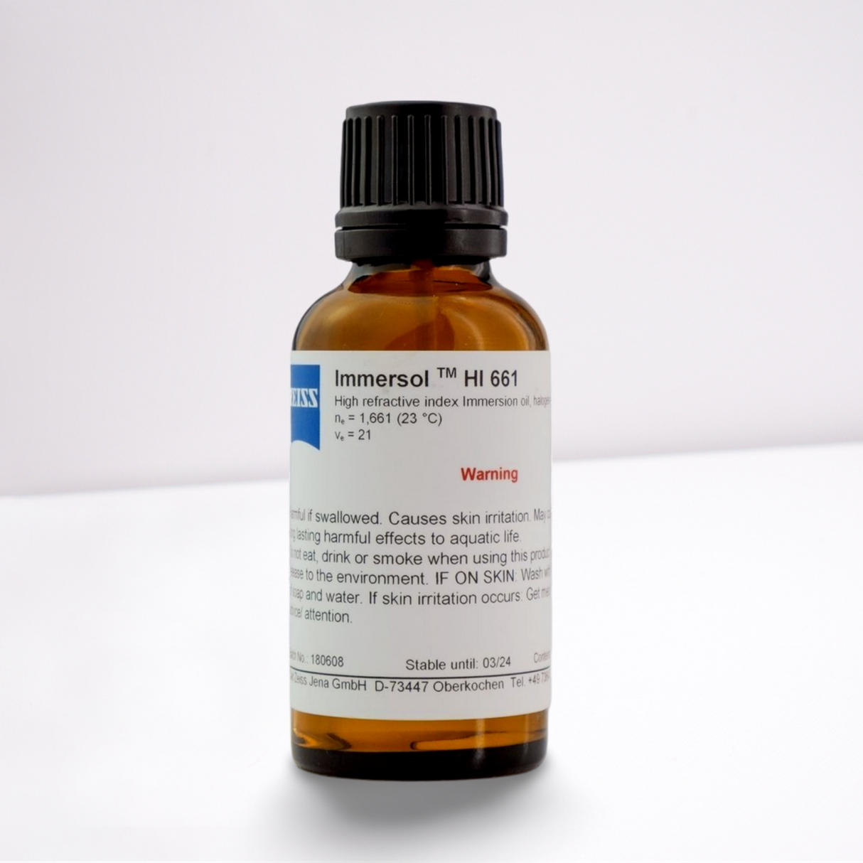 Immersionsöl Immersol HI 661 (23°C) , Öler 20 ml