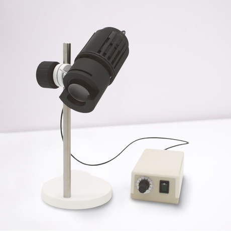 ASKANIA Mikroskopierleuchte mit Vorschlatgerät und Matglas