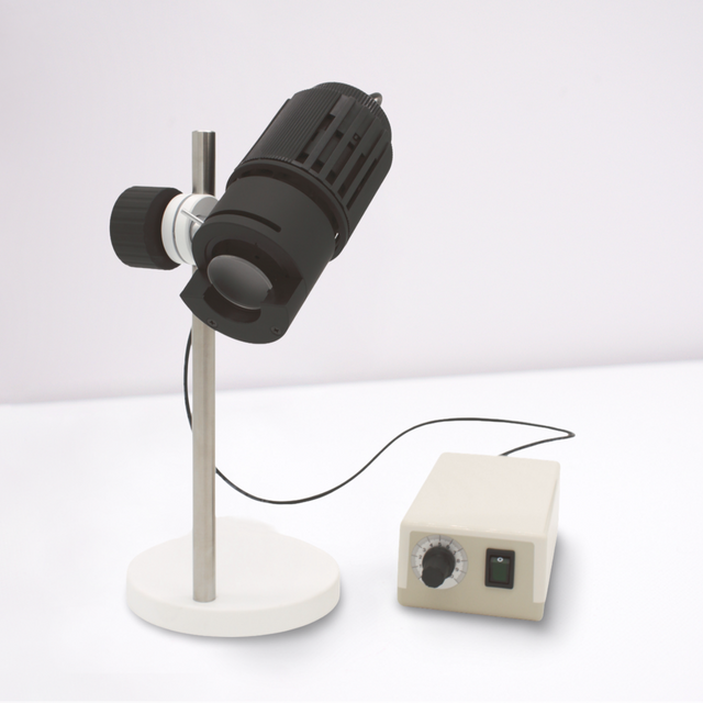 ASKANIA Mikroskopierleuchte mit Vorschlatgerät und Matglas