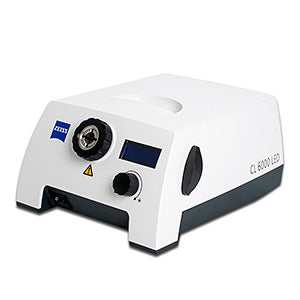 Stemi 355 trino mit Stativ C und Schwanenhals-Lichtleiter 2x