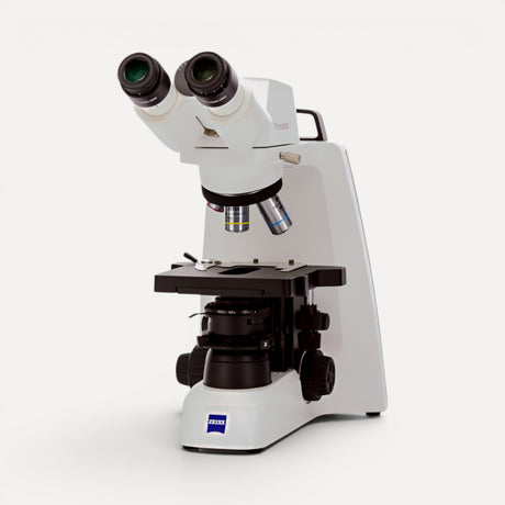 Zeiss Mikroskop Primostar 3 mit integrierter Kamera und Objektiven 40x, 10x 100x