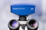 Zeiss Mikroskopkamera 305 mono auf einem Mikroskop