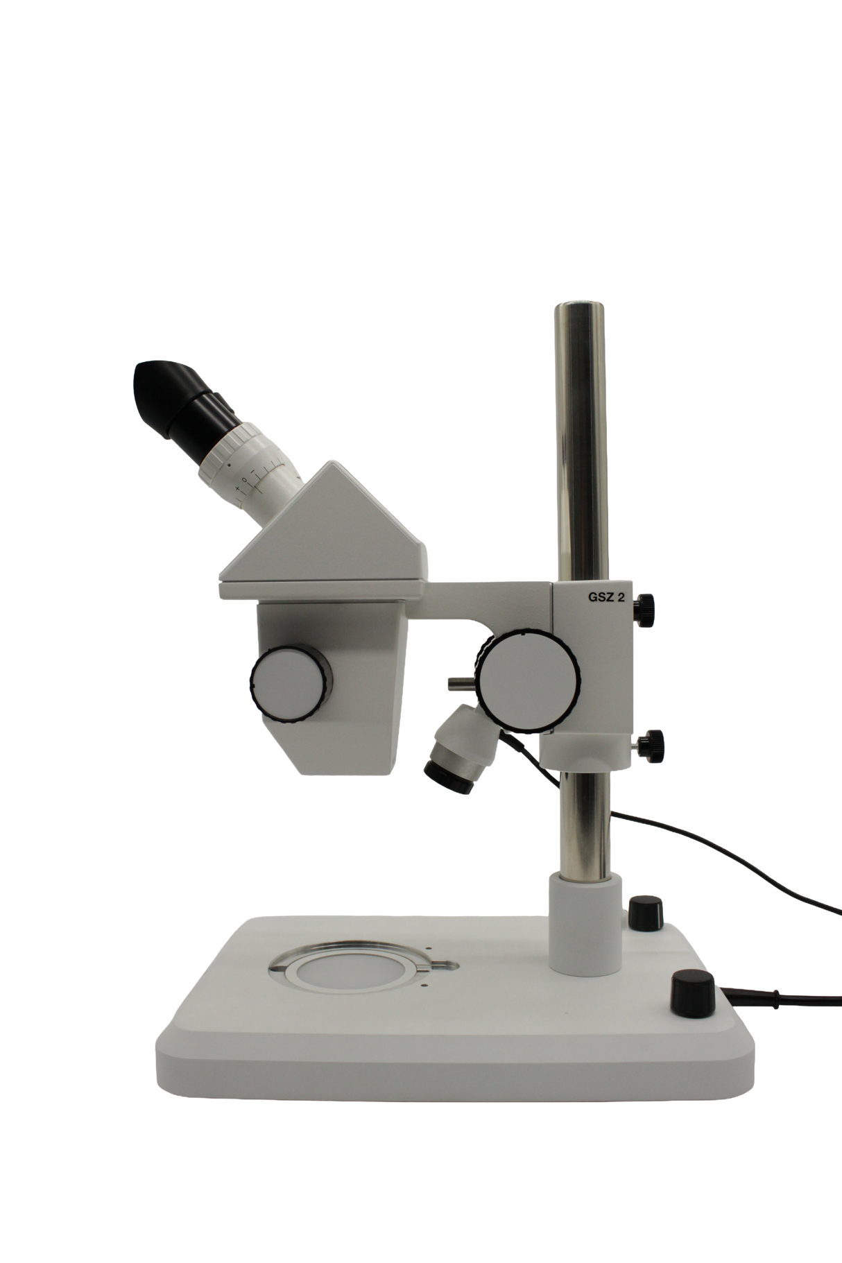 ASKANIA GSZ Mikroskop von der Seite