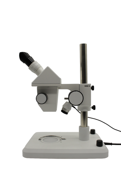 ASKANIA GSZ Mikroskop von der Seite