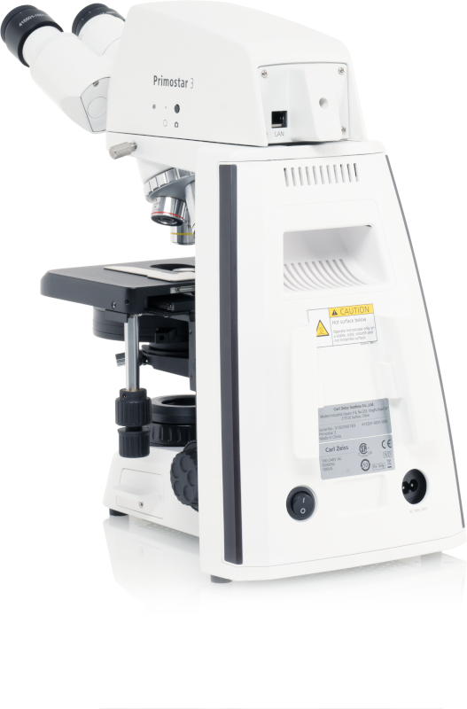 Zeiss Primostar 3, Fix-K., Bi, Kam, SF20, 4 pos., ABBE 0.9, 75x40, 100x Oil