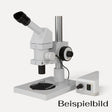 ASKANIA Mikroskoptechnik KMA 1 monokulares Auflichtmikroskop mit LED-Beleuchtung und Stativ für industrielle Kontrolle