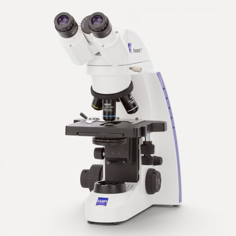ASKANIA Mikroskoptechnik ZEISS Primostar 1 Binokular-Durchlichtmikroskop mit Fix-Köhler-Beleuchtung und Plan-Achromat-Objektiven