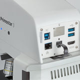 ASKANIA Mikroskoptechnik ZEISS Primostar 3 Rückseite mit Anschlüssen für USB, LAN, HDMI und WLAN-Modul