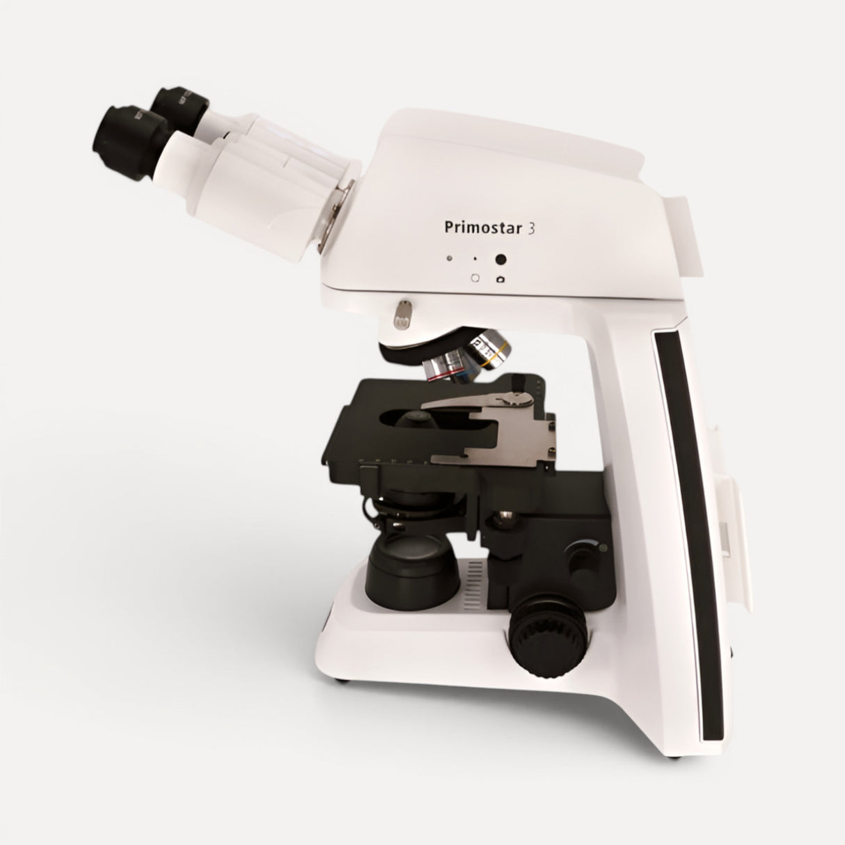 ASKANIA Mikroskoptechnik ZEISS Primostar 3 Durchlichtmikroskop mit integrierter 8-MP-Kamera in weissem Design
