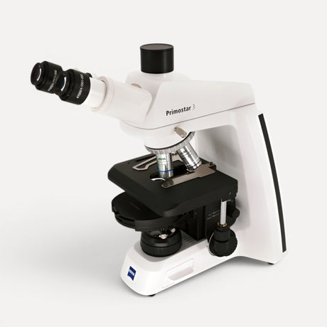 ASKANIA Mikroskoptechnik ZEISS Primostar 3 trinokulares Phasenkontrast-Durchlichtmikroskop in Weiß und Schwarz