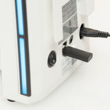 ASKANIA Mikroskoptechnik ZEISS Primostar 3 Rückseite mit USB-Anschluss, Stromkabel und LED-Statusleuchte