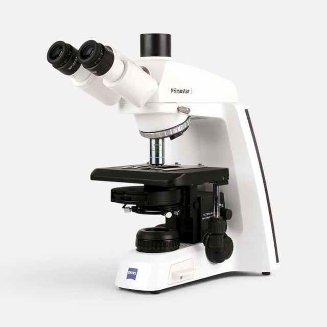 ASKANIA Mikroskoptechnik ZEISS Primostar 3 Trino Durchlichtmikroskop mit Phasenkontrast und trinokularem Fototubus