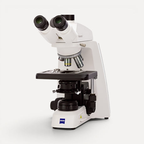 ASKANIA Mikroskoptechnik ZEISS Primostar 3 Trino Durchlichtmikroskop mit trinokularem Tubus für Laboranwendungen
