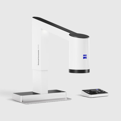 ASKANIA Mikroskoptechnik ZEISS Smartzoom 100 Digitalmikroskop in Weiß mit Controller für industrielle Inspektion