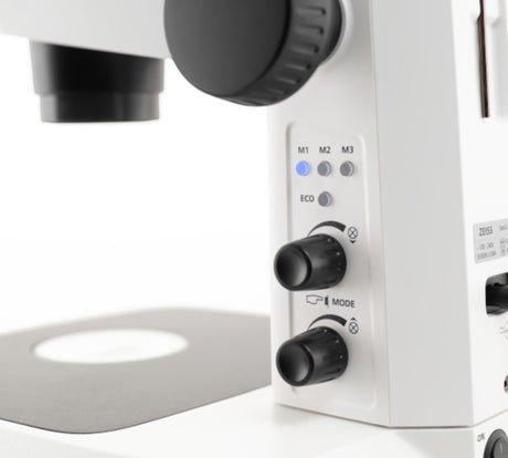 ASKANIA Mikroskoptechnik Zeiss Stemi 355 Mat ESD Stereomikroskop mit LED-Steuerung und ECO-Modus am Stativ C Mat