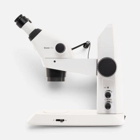 ASKANIA Mikroskoptechnik ZEISS Stemi 355 Mat ESD Stereomikroskop mit Stativ C Mat und LED-Beleuchtung für Elektronik
