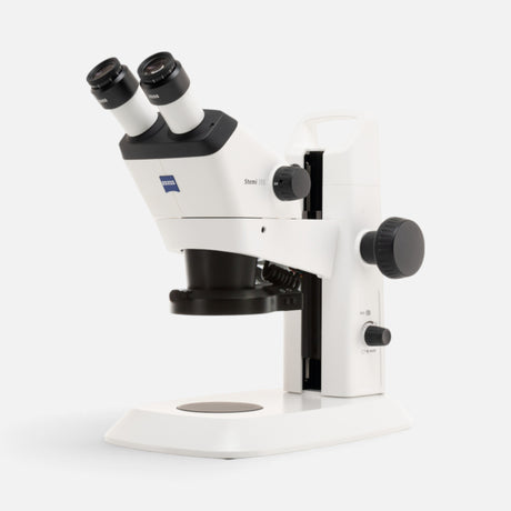 ASKANIA Mikroskoptechnik ZEISS Stemi 355 Mat ESD Stereomikroskop mit LED-Ringleuchte für industrielle Inspektionen