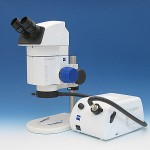 Stereomicroscope SteREO Discovery.V8 with stand N 32/450 and ECO slit-ring illuminator