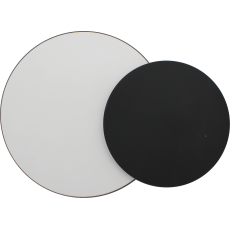 Insert Plate Black/White ∅60mm