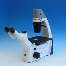 Microscope Primovert with binocular phototube